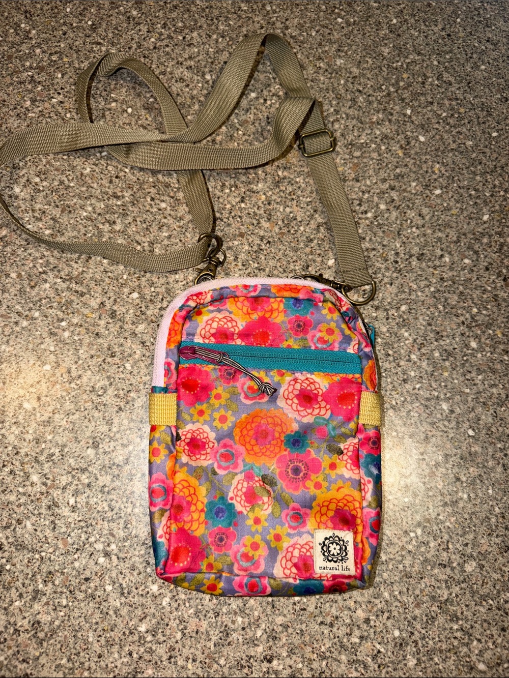 NATURAL LIFE Floral Crossbody Bag